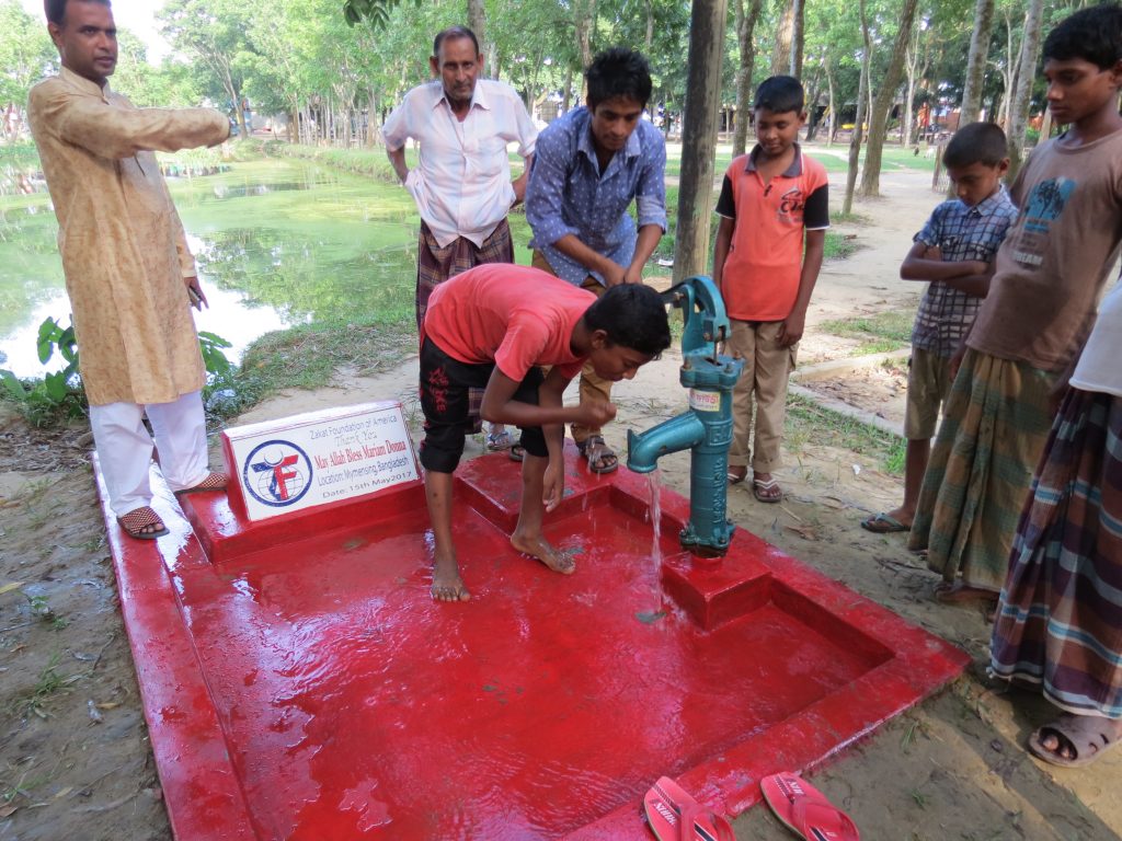 Clean water well
